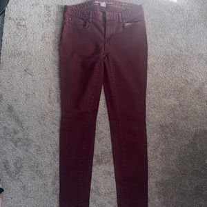 Eddie Bauer maroon pants